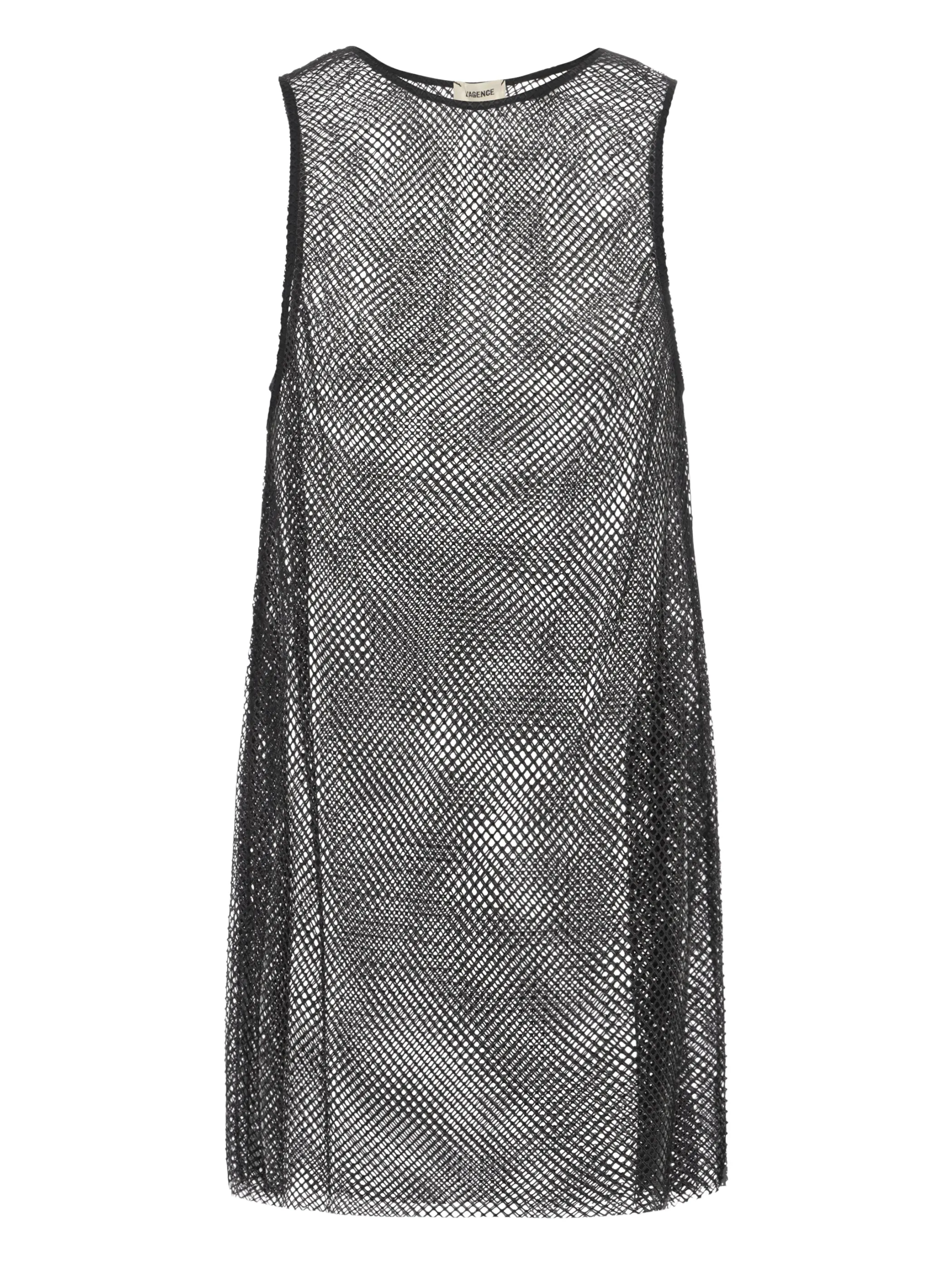 angela_mesh_coverup_dress_7.webp Swimwear | Swimwear*L'AGENCE ANGELA MESH COVER-UP DRESS Black