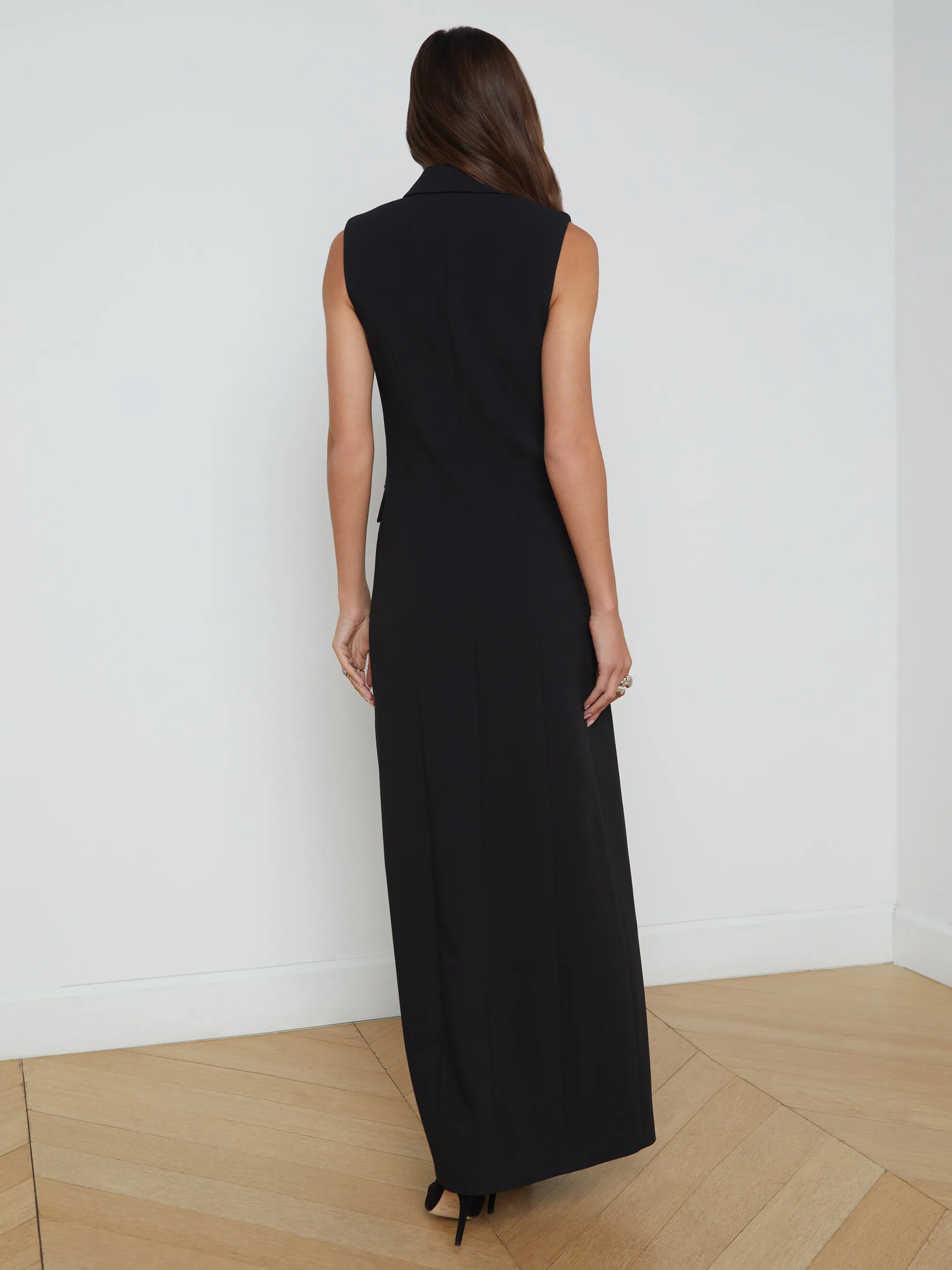 calliope_blazer_gown_3.webp Dresses & Jumpsuits*L'AGENCE CALLIOPE BLAZER GOWN Black