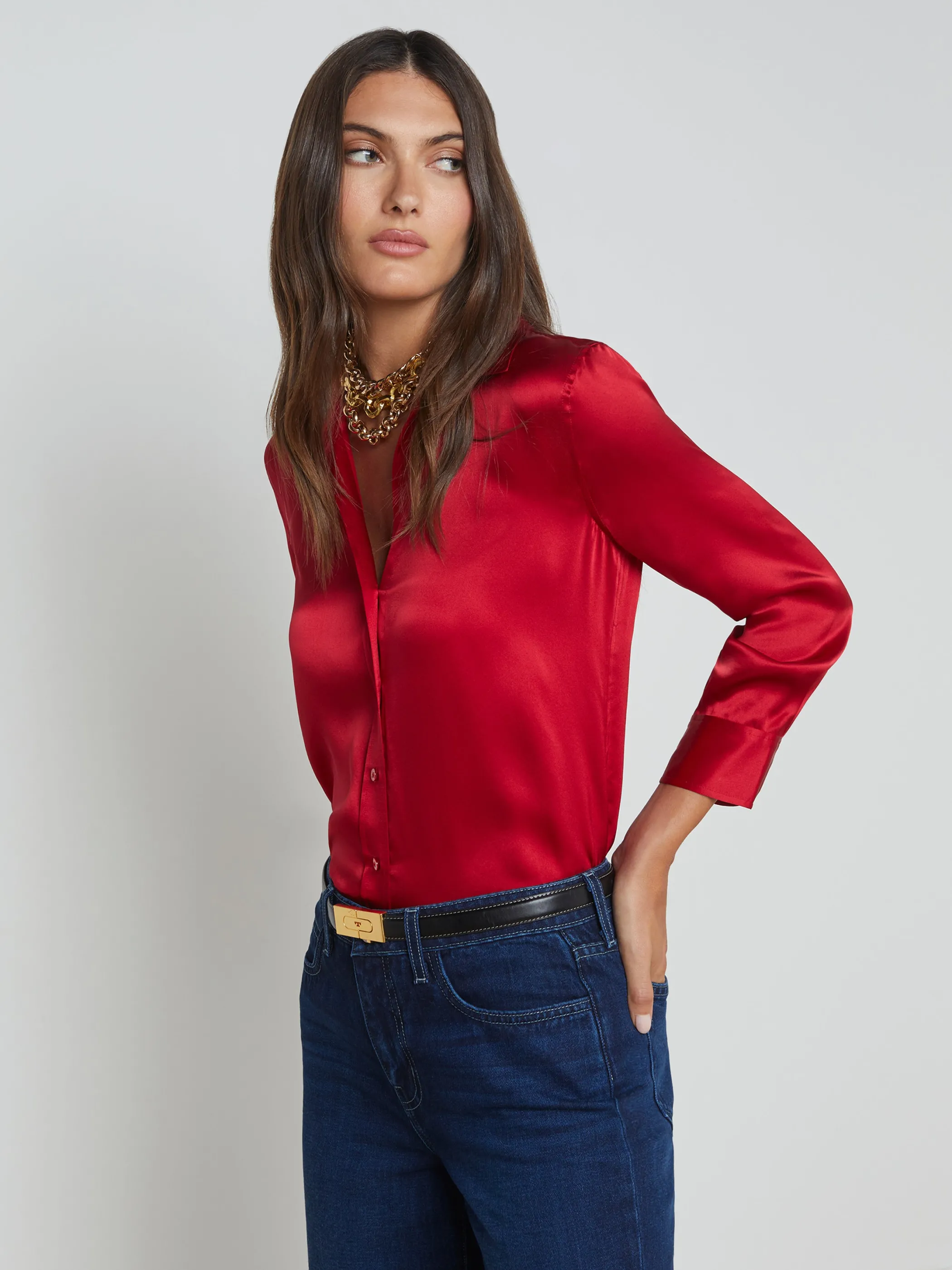 dani_silk_blouse_2-4.webp Blouses & Tops*L'AGENCE DANI SILK BLOUSE GarnetRed