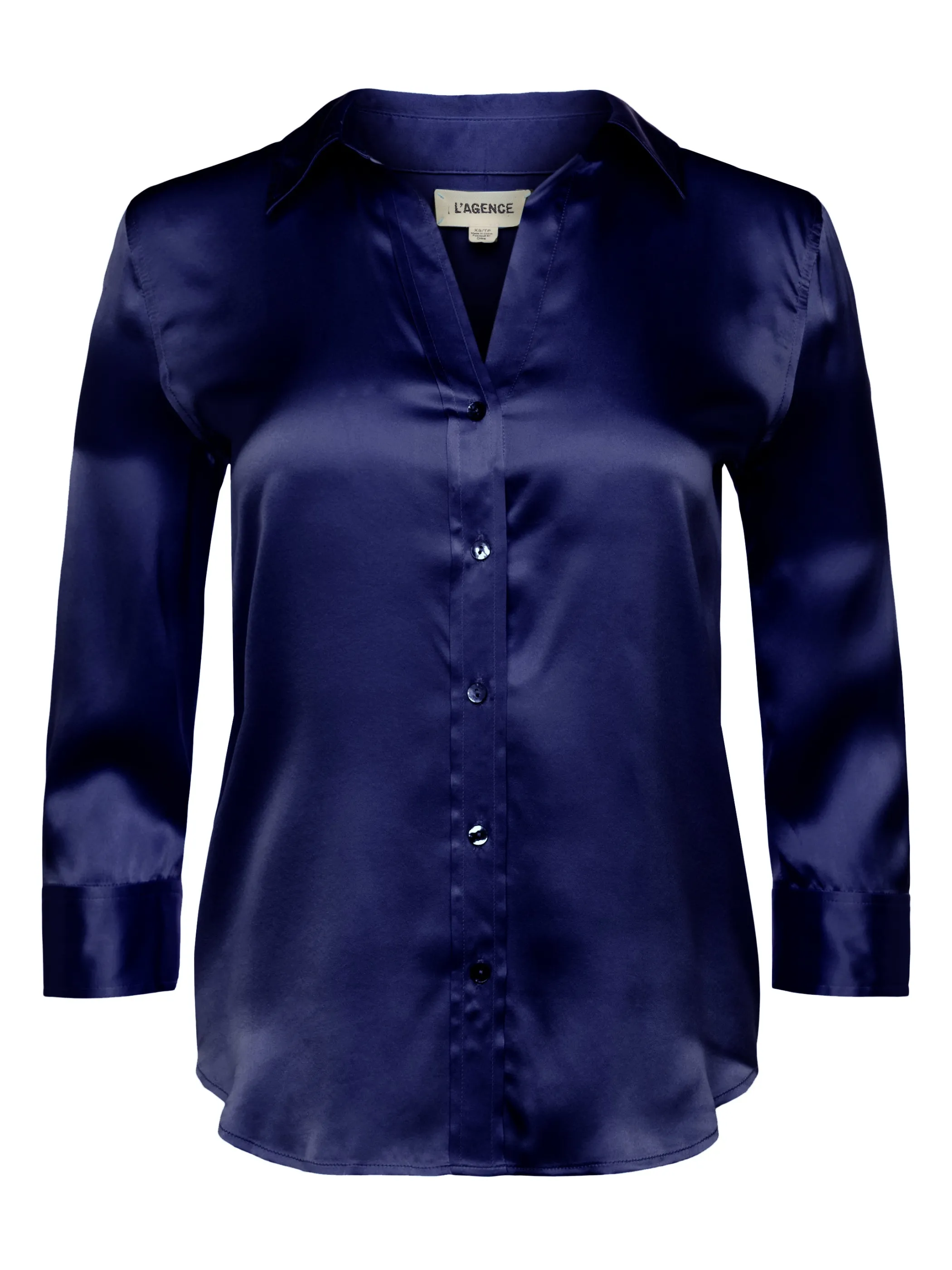 dani_silk_blouse_4-5.webp Blouses & Tops*L'AGENCE DANI SILK BLOUSE Midnight