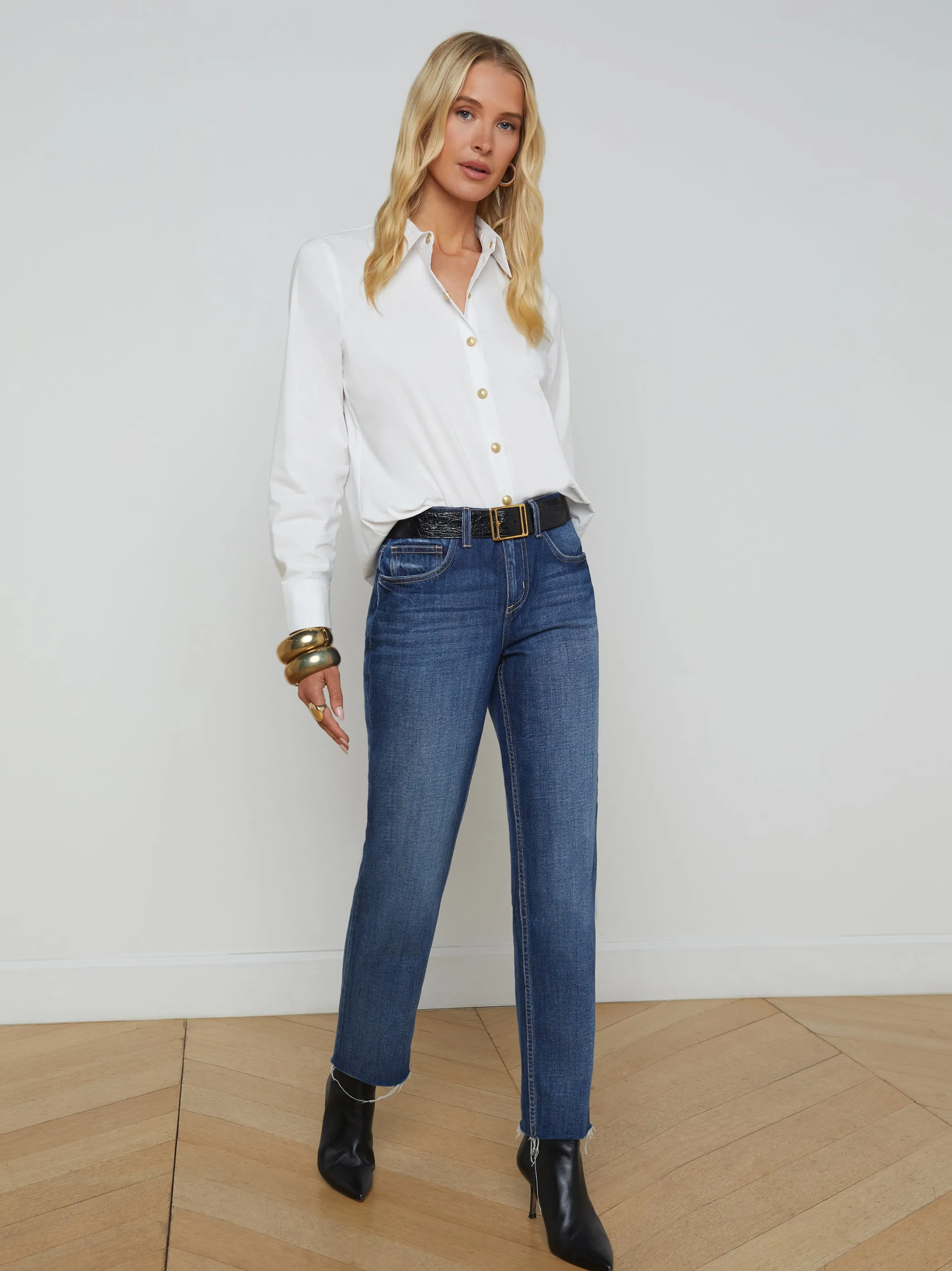 ellery_buttondown_shirt_4.webp Blouses & Tops*L'AGENCE ELLERY BUTTON-DOWN SHIRT White/Gold