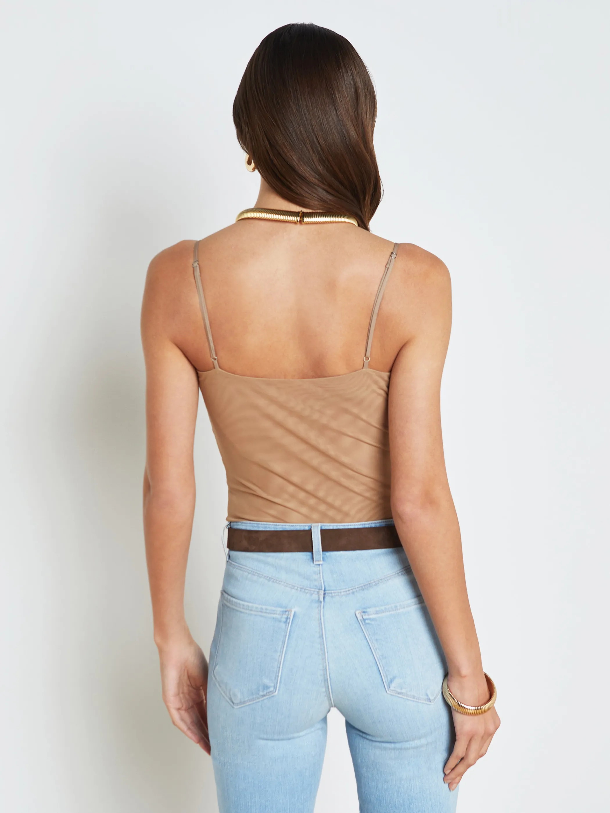 gelina_bodysuit_3-1.webp Camisoles & Tanks | Blouses & Tops*L'AGENCE GELINA BODYSUIT DarkCappuccino