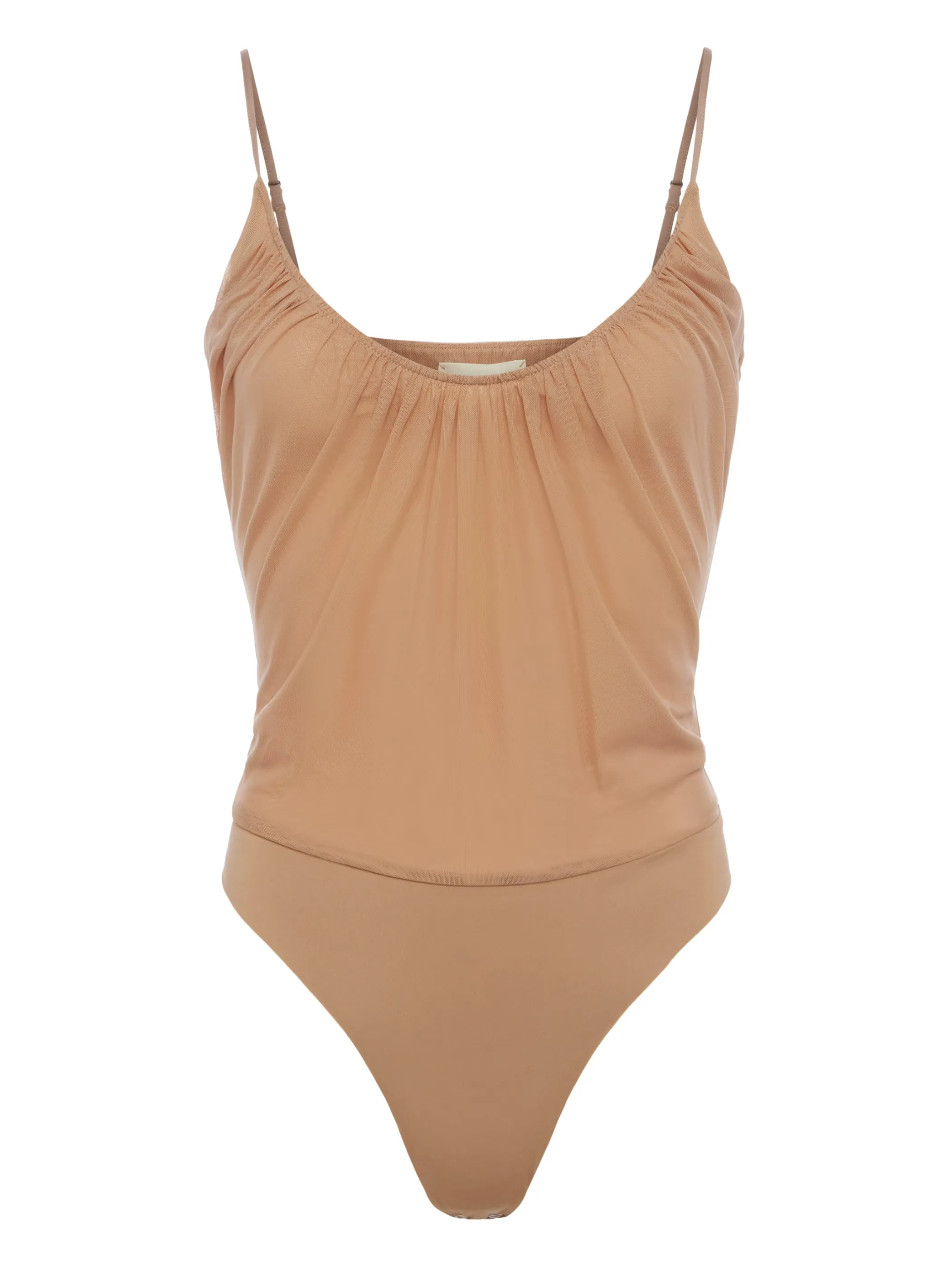 gelina_bodysuit_5-1.webp Camisoles & Tanks | Blouses & Tops*L'AGENCE GELINA BODYSUIT DarkCappuccino