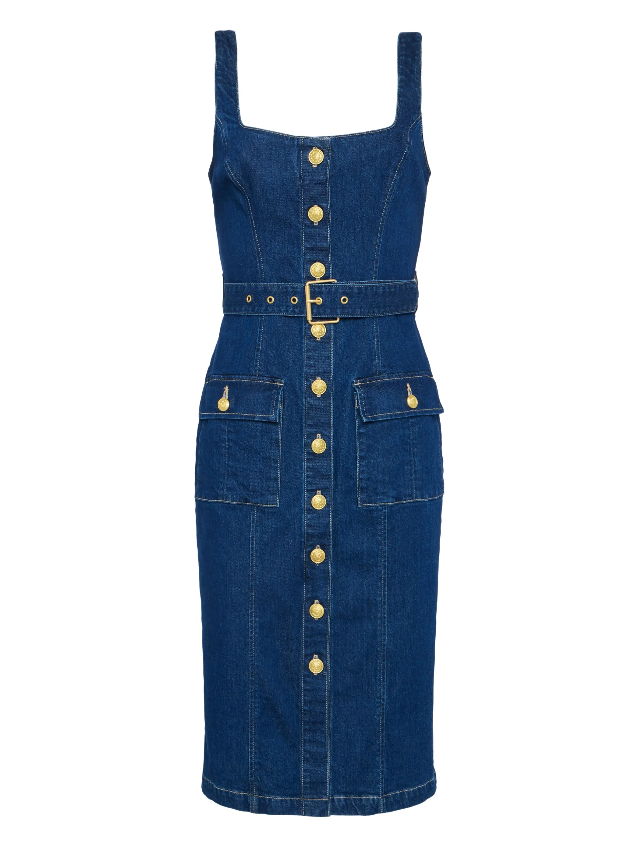 idy_buttonfront_dress_5.webp Dresses & Jumpsuits*L'AGENCE IDY BUTTON-FRONT DRESS Glendale