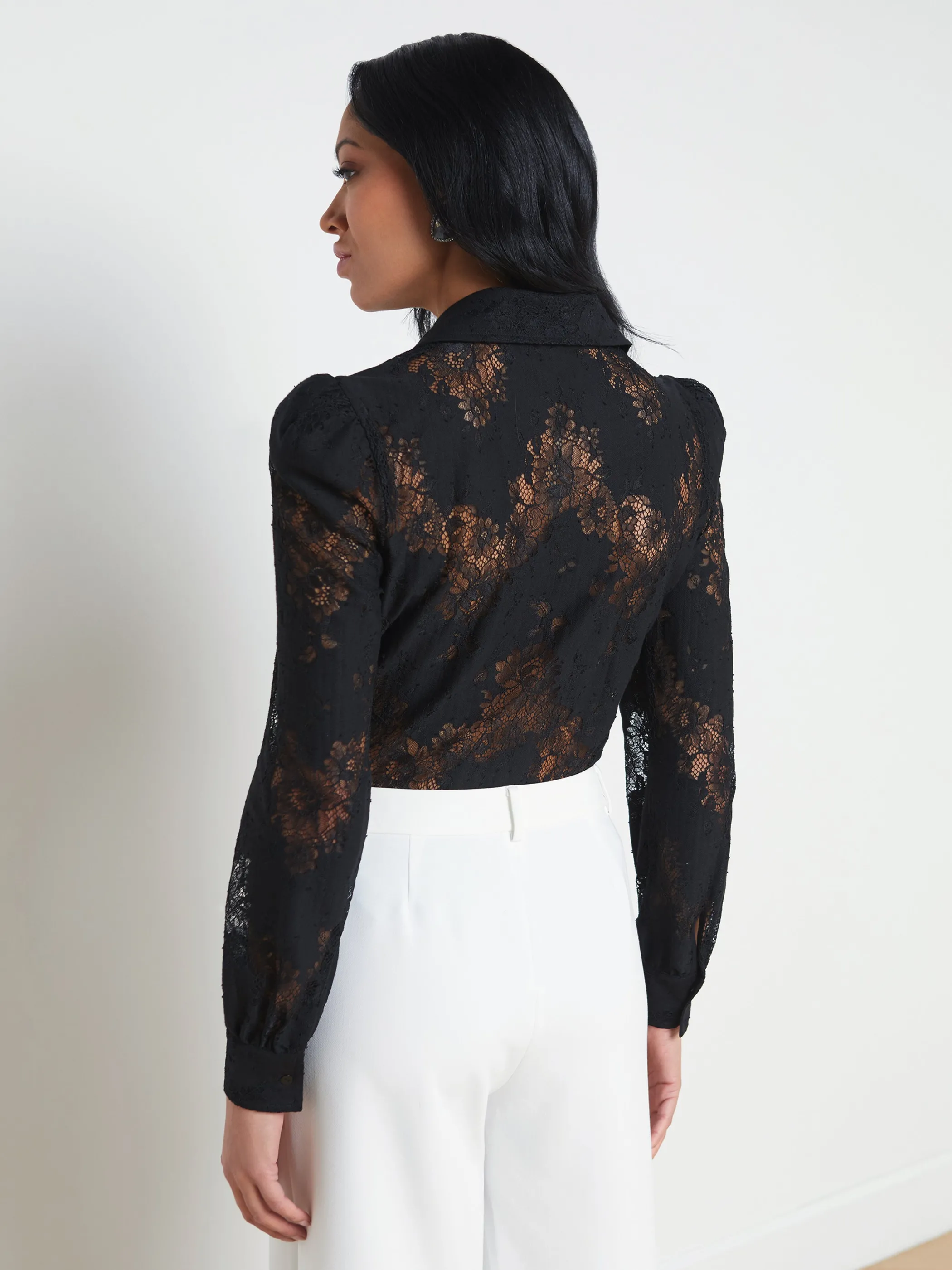 jenica_lace_blouse_2.webp Blouses & Tops*L'AGENCE JENICA LACE BLOUSE Black