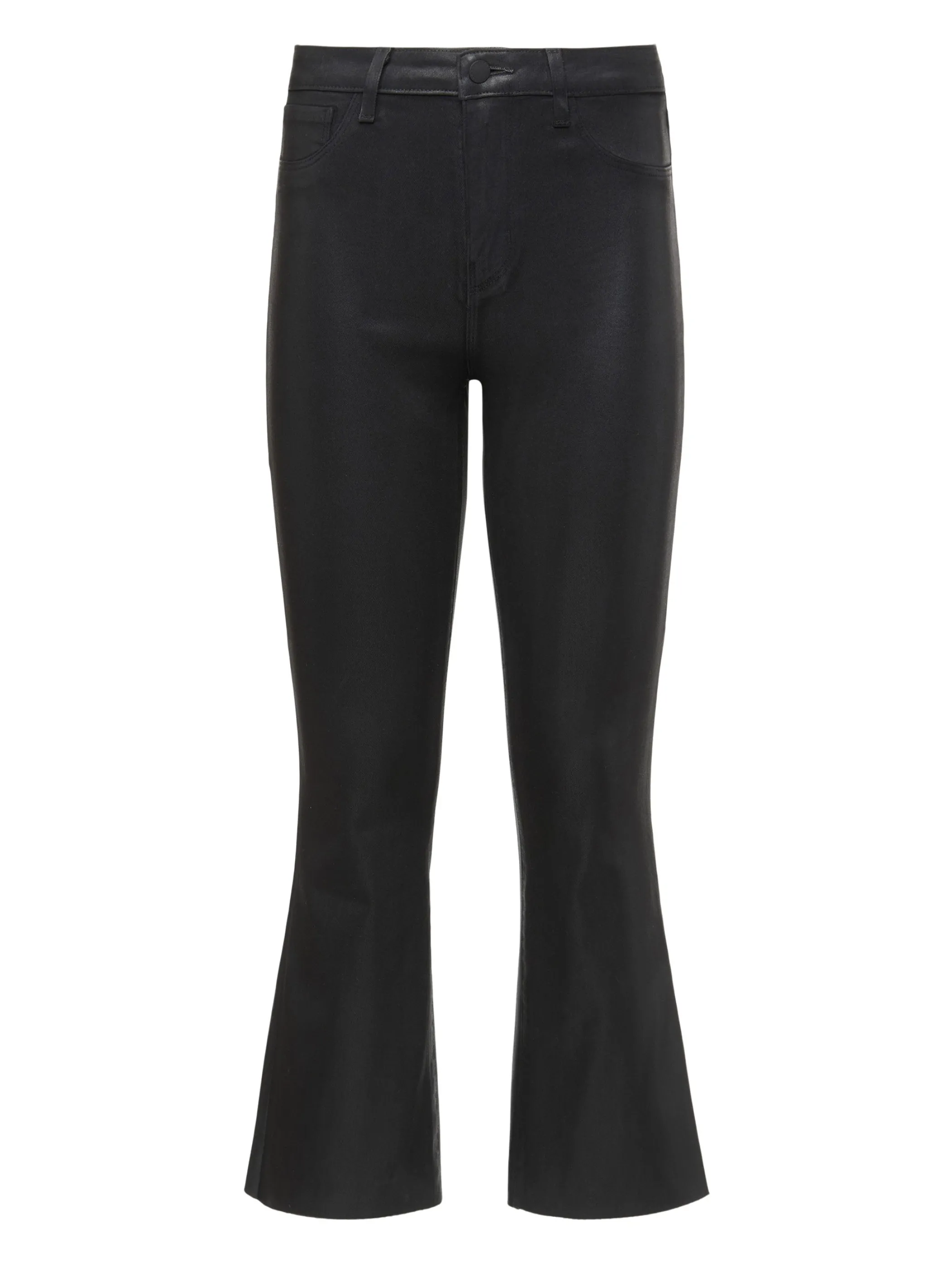kendra_coated_cropped_flare_jean_4-6.webp Coated Denim*L'AGENCE KENDRA COATED CROPPED FLARE JEAN NoirCoated