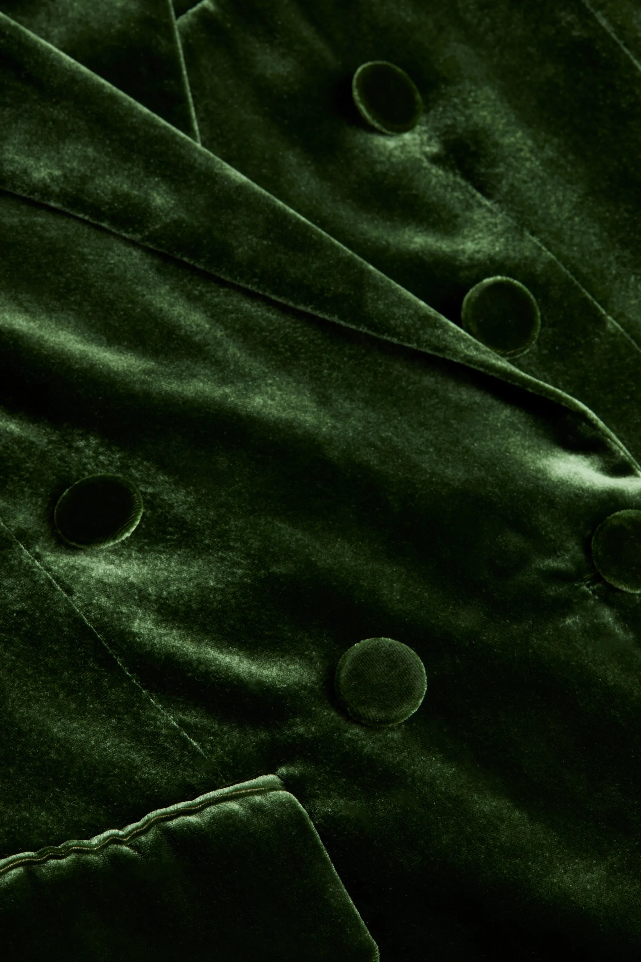 kenzie_velvet_blazer_4.webp Matching Sets | Blazers & Jackets*L'AGENCE KENZIE VELVET BLAZER DeepOlive