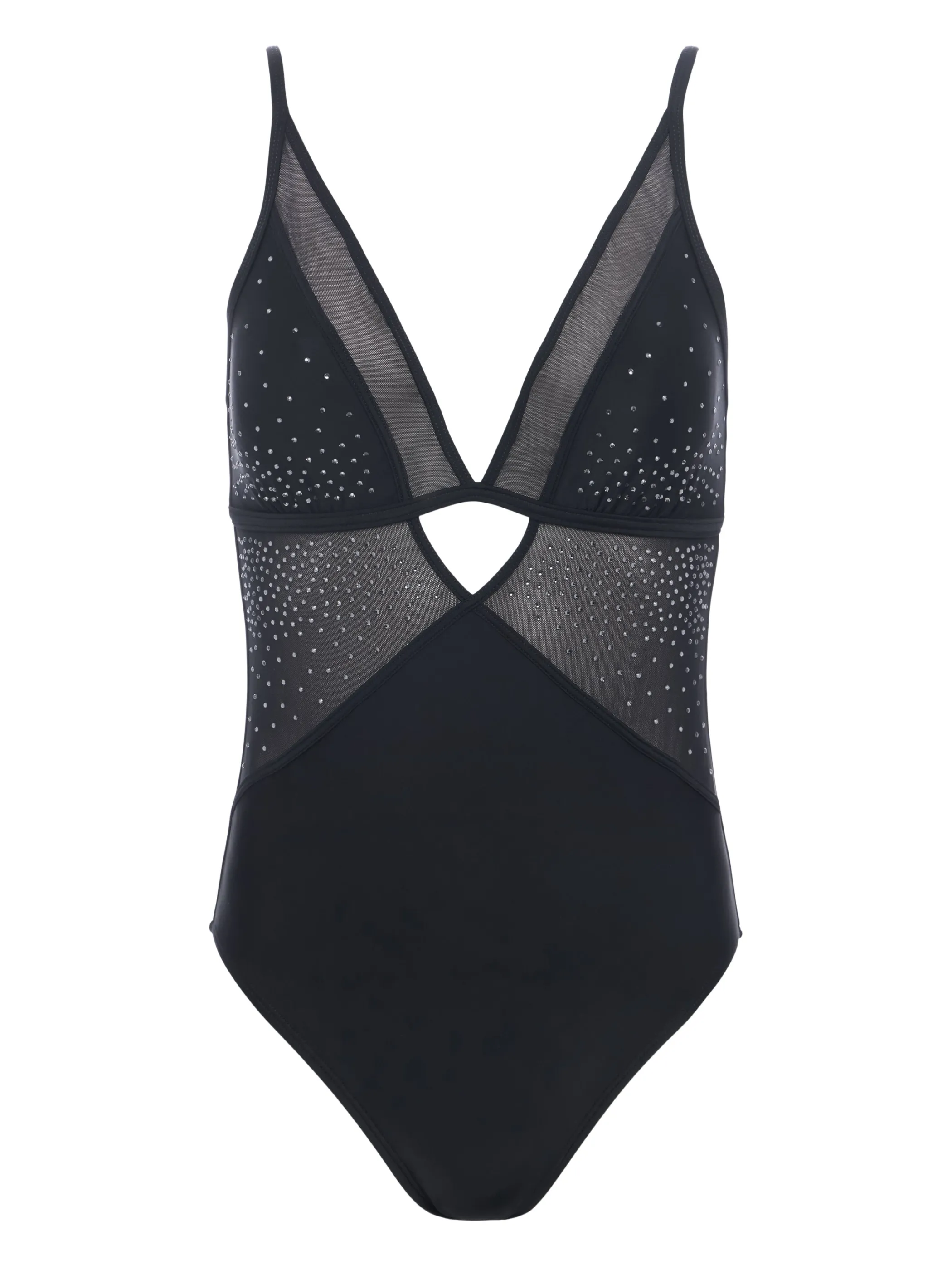 lilou_embellished_onepiece_7.webp Swimwear | Swimwear*L'AGENCE LILOU EMBELLISHED ONE-PIECE Black/Crystal