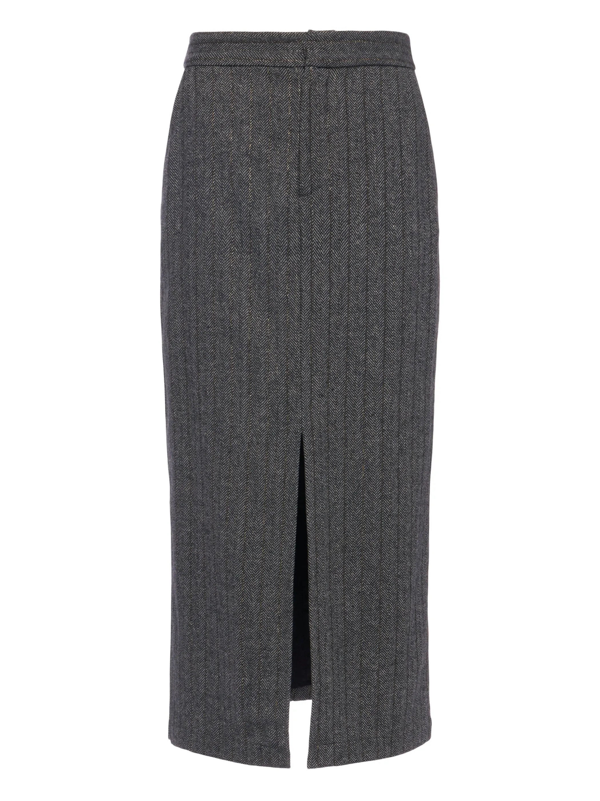 madonna_pinstriped_midi_skirt_6.webp Matching Sets*L'AGENCE MADONNA PINSTRIPED MIDI SKIRT GreyHerringbone