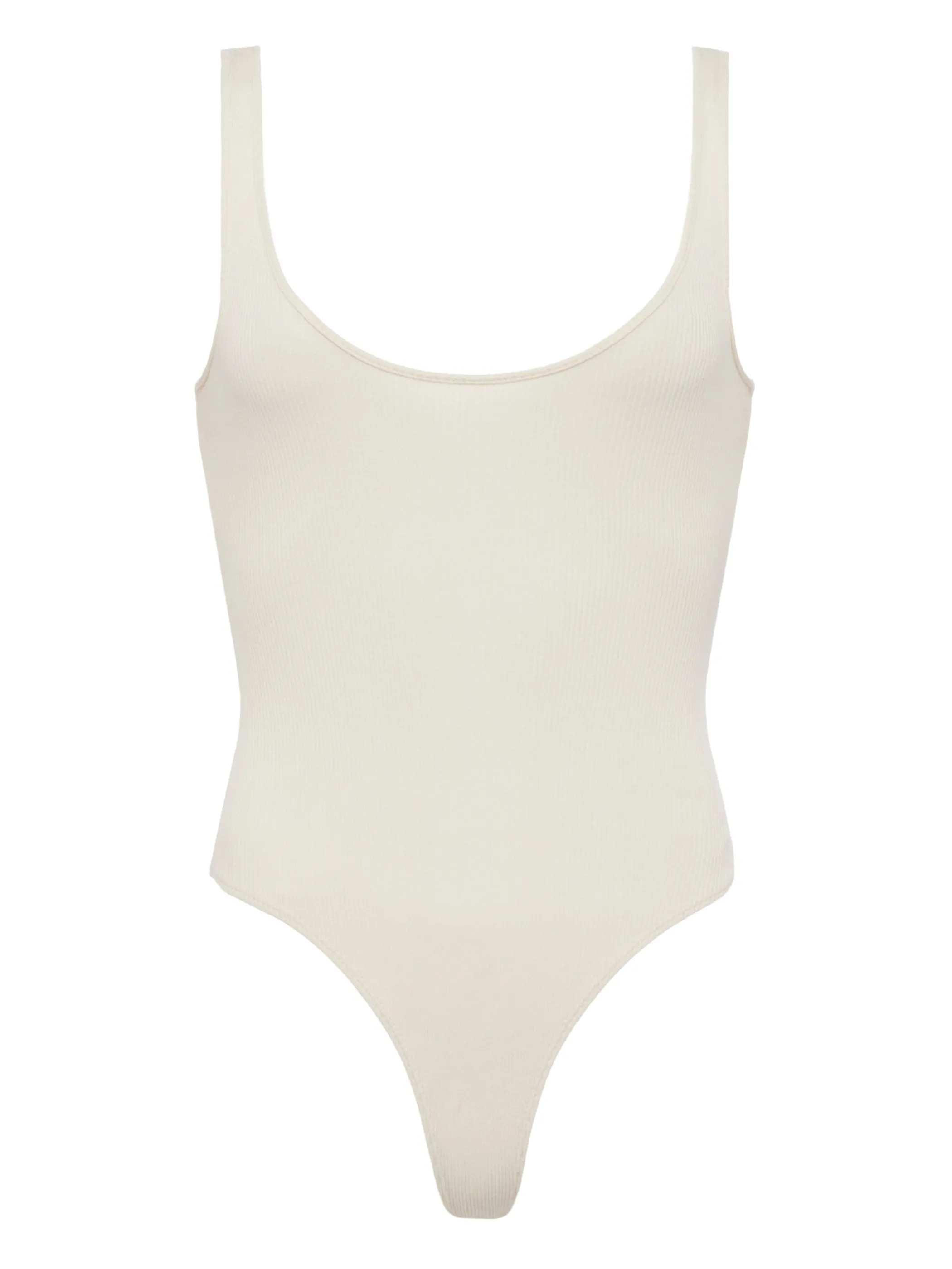 nica_scoopneck_bodysuit_4-1.webp Camisoles & Tanks | Blouses & Tops*L'AGENCE NICA SCOOPNECK BODYSUIT Ivory