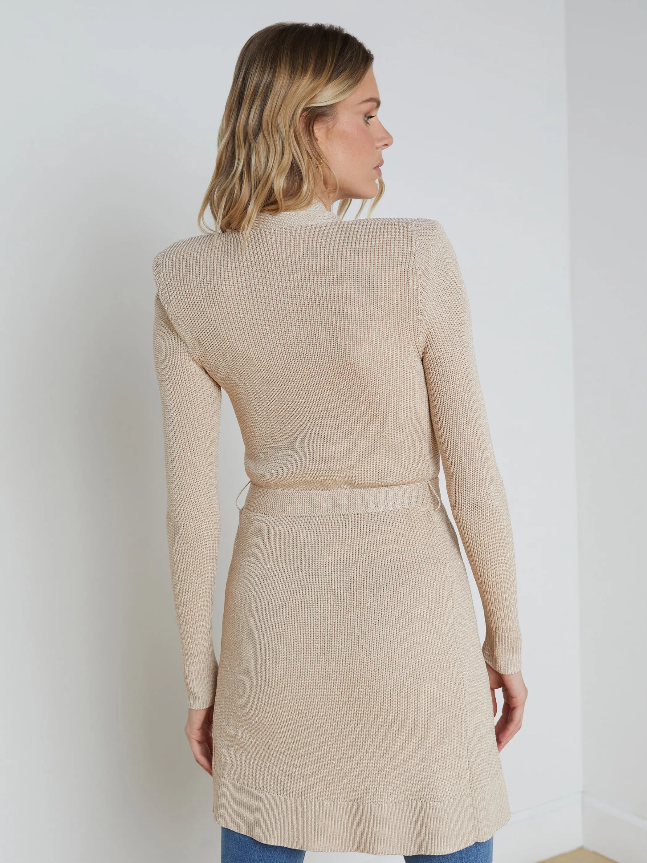 noe_doublebreasted_cardigan_3-2.webp Knitwear | Blazers & Jackets*L'AGENCE NOE DOUBLE-BREASTED CARDIGAN Pecan