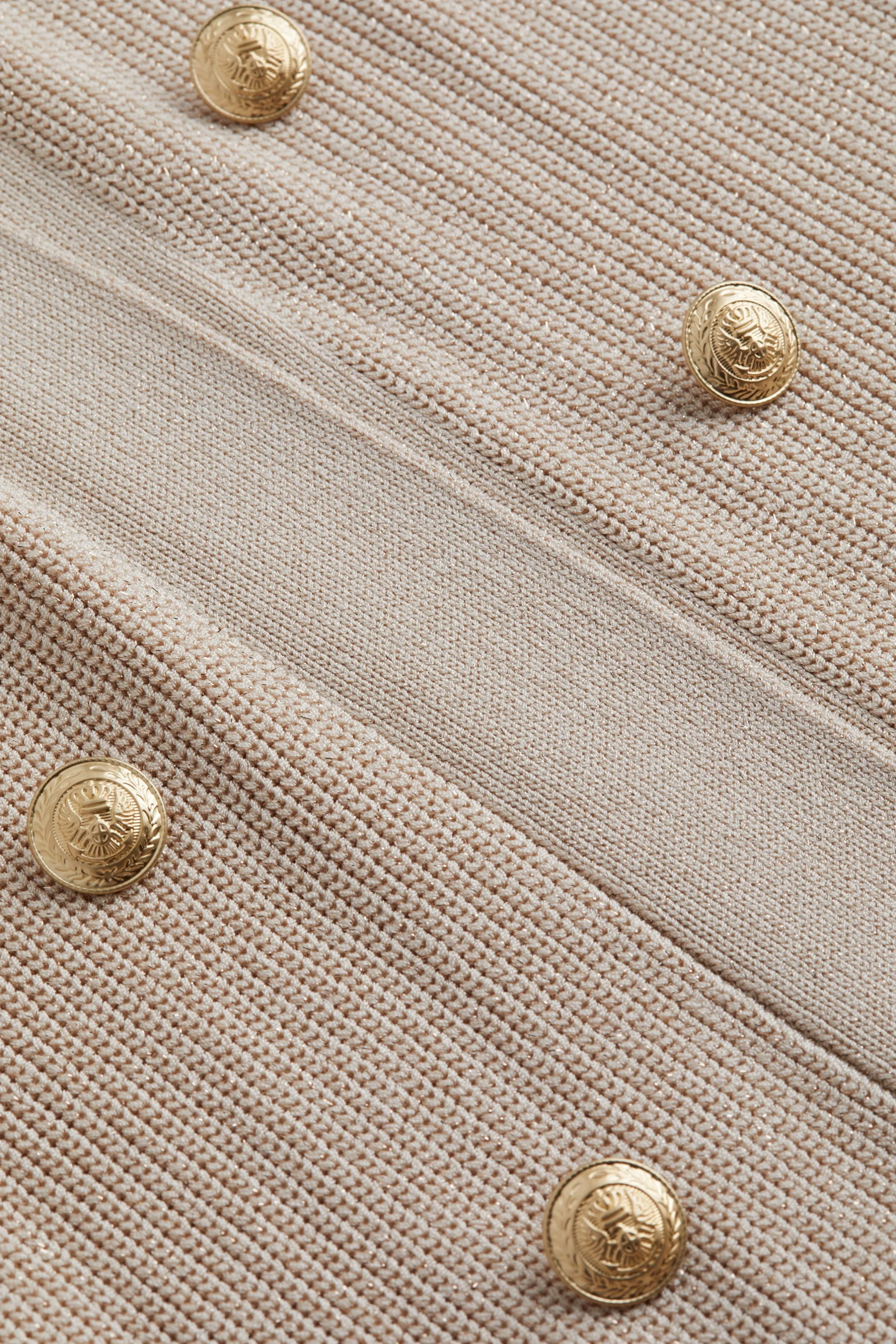 noe_doublebreasted_cardigan_4-2.webp Knitwear | Blazers & Jackets*L'AGENCE NOE DOUBLE-BREASTED CARDIGAN Pecan