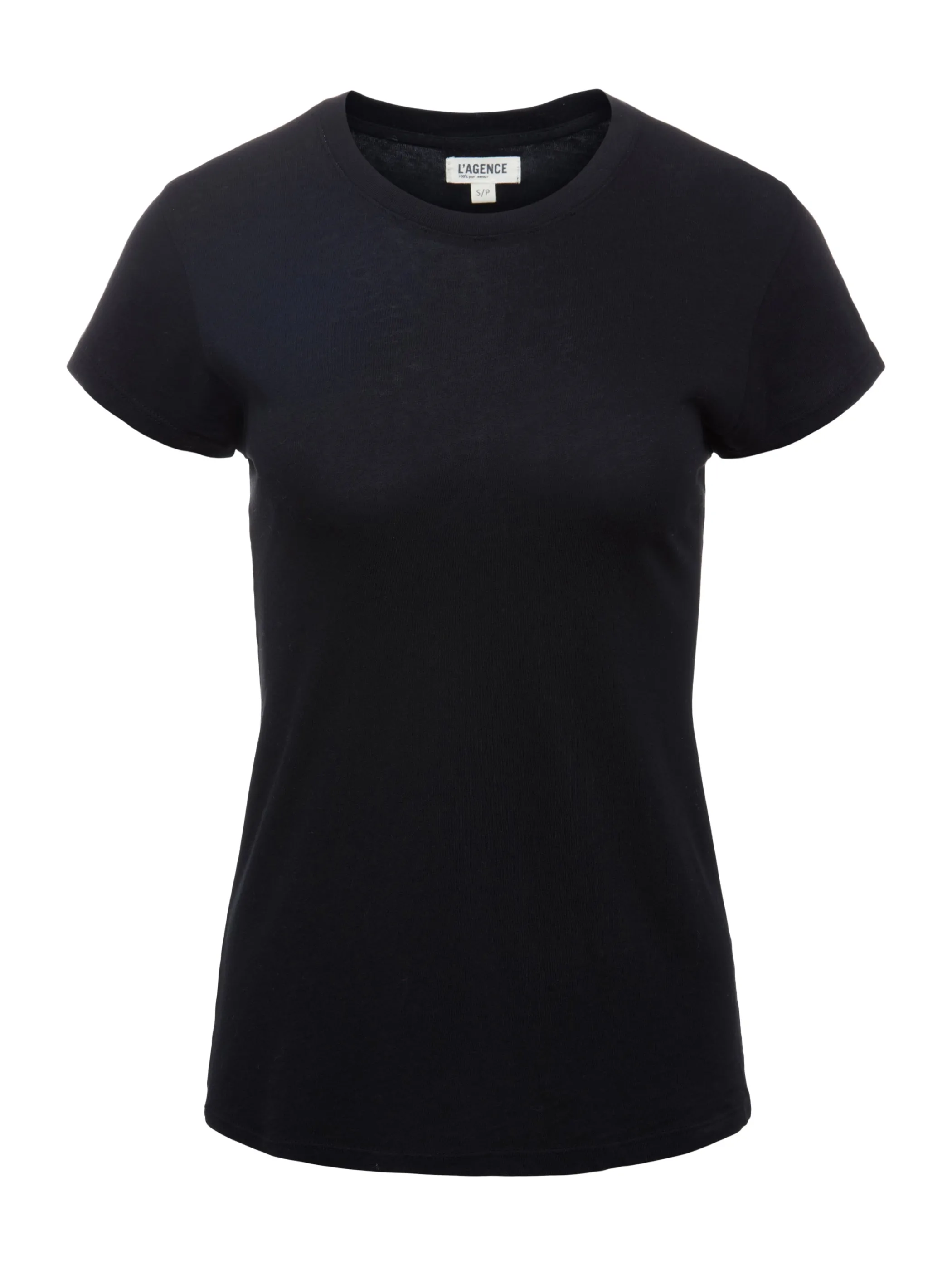 ressi_fitted_tee_4-5.webp Tees*L'AGENCE RESSI FITTED TEE Black