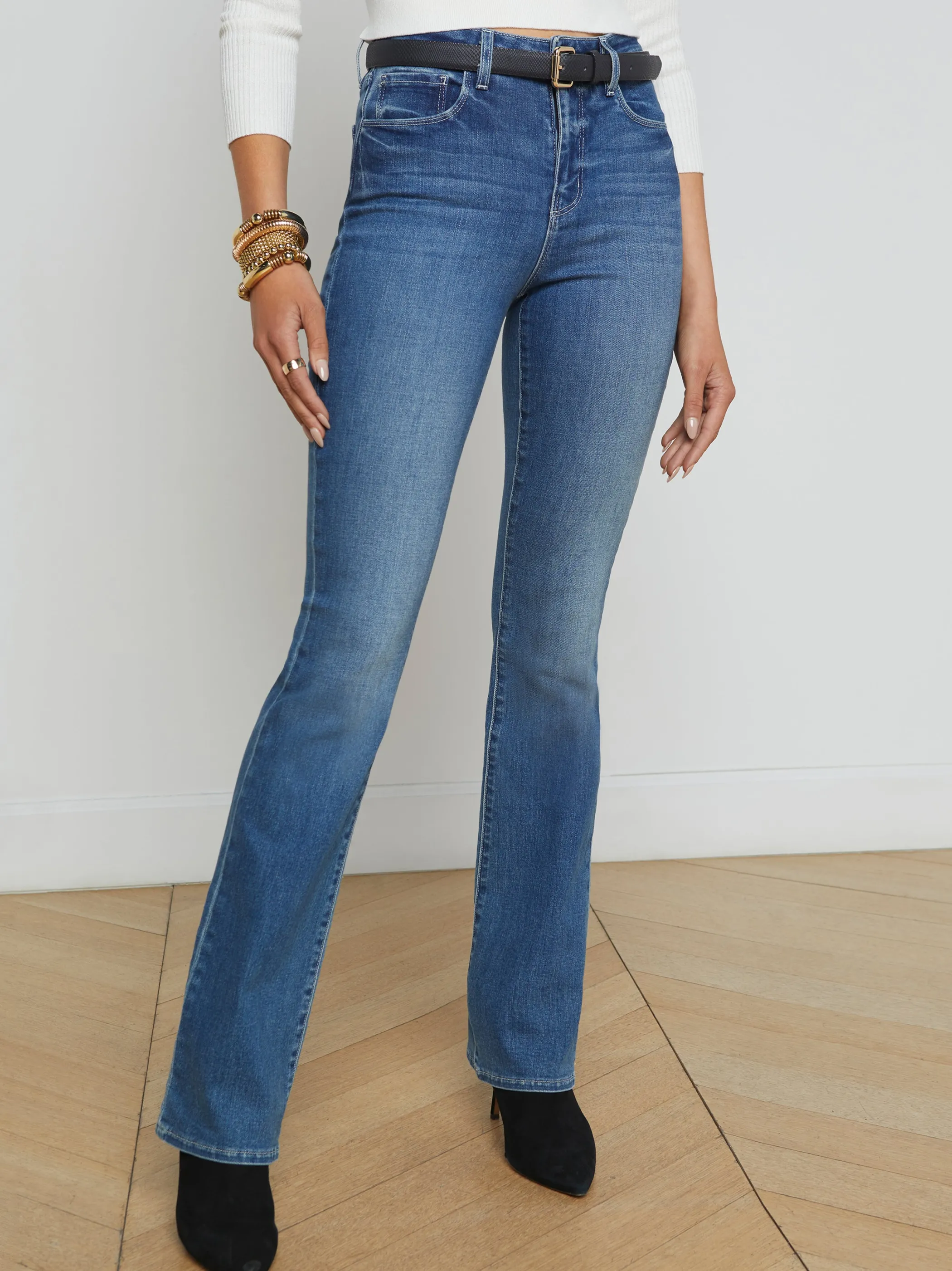 New Denim*L'AGENCE SELMA BOOTCUT JEAN Stanton