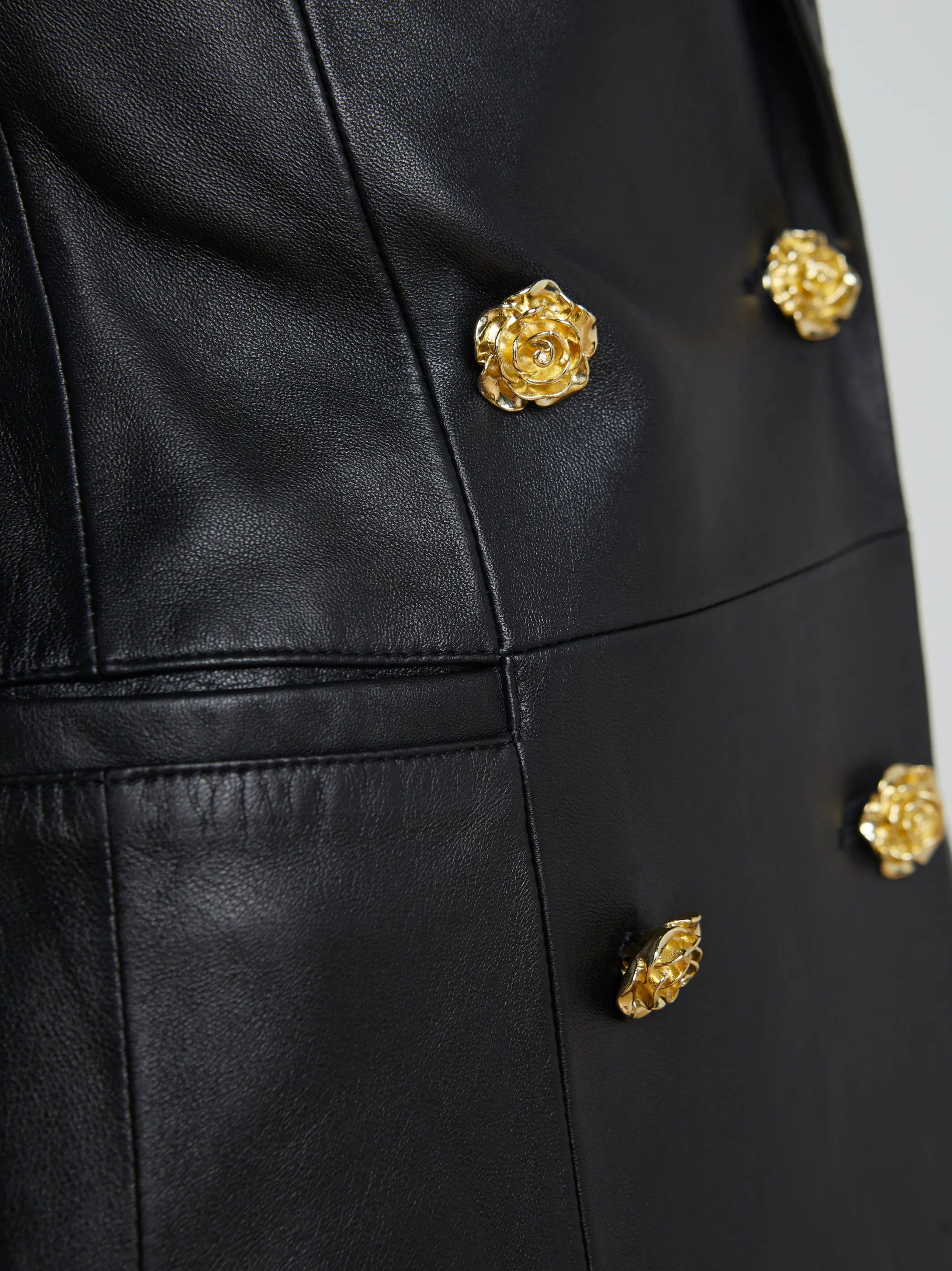 tora_leather_blazer_dress_4.webp Dresses & Jumpsuits*L'AGENCE TORA LEATHER BLAZER DRESS Black