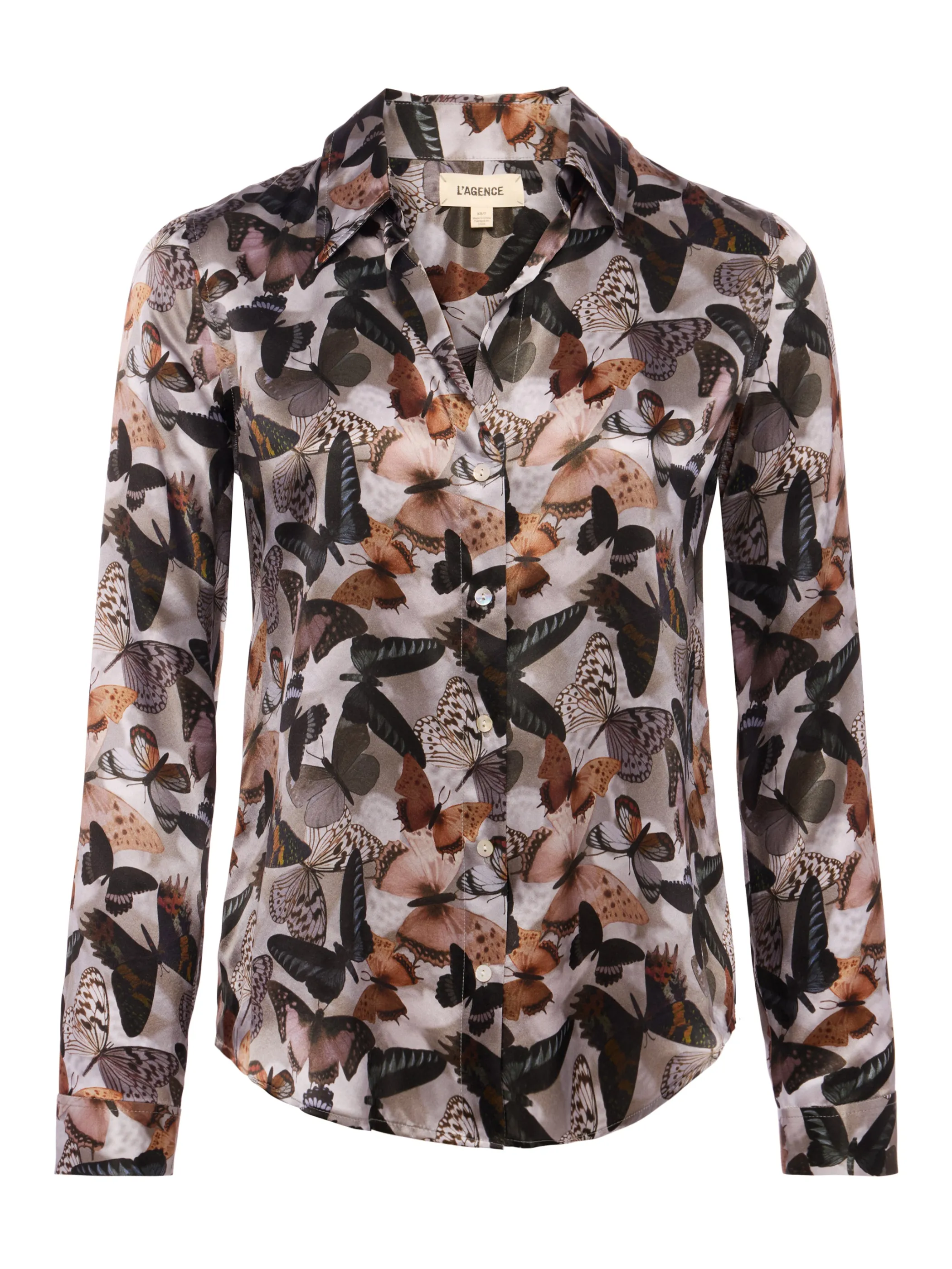 tyler_silk_blouse_5-1.webp Blouses & Tops*L'AGENCE TYLER SILK BLOUSE MultiDarkButterfly